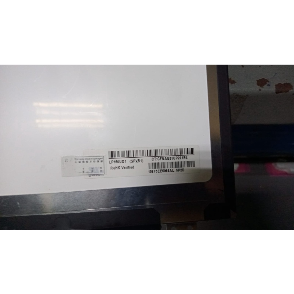 Layar LED LCD Laptop 15.6 INCH 40PIN 4K UHD (3840x2160) LTN156FL02-L01 NEW