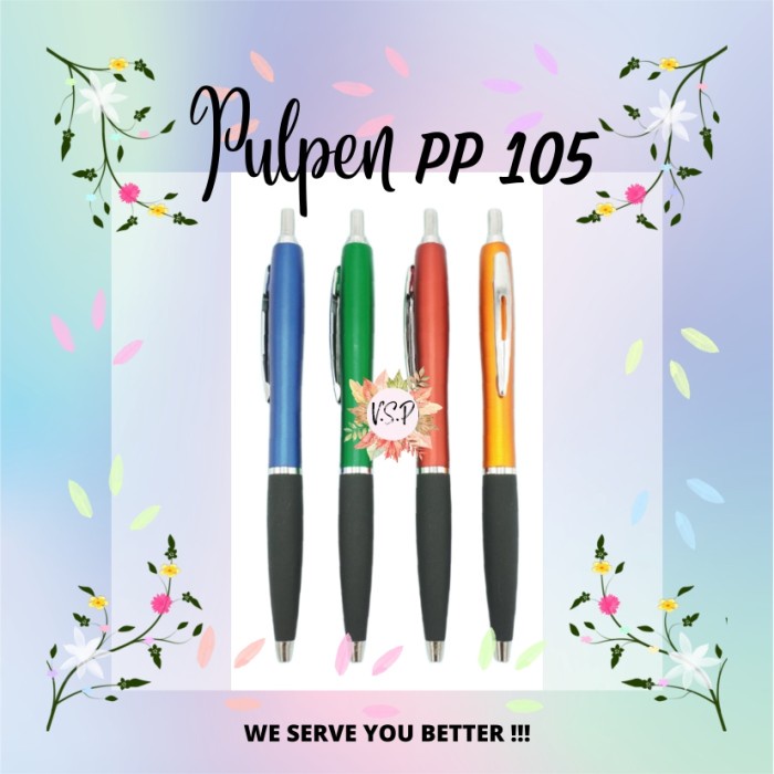 

Pulpen Plastik PP 105 / Souvenir Wedding Seminar kit Murah