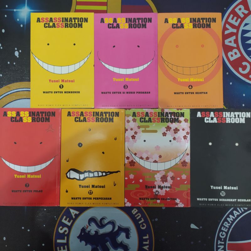 Komik Assasination Classroom set 7 17 18 19