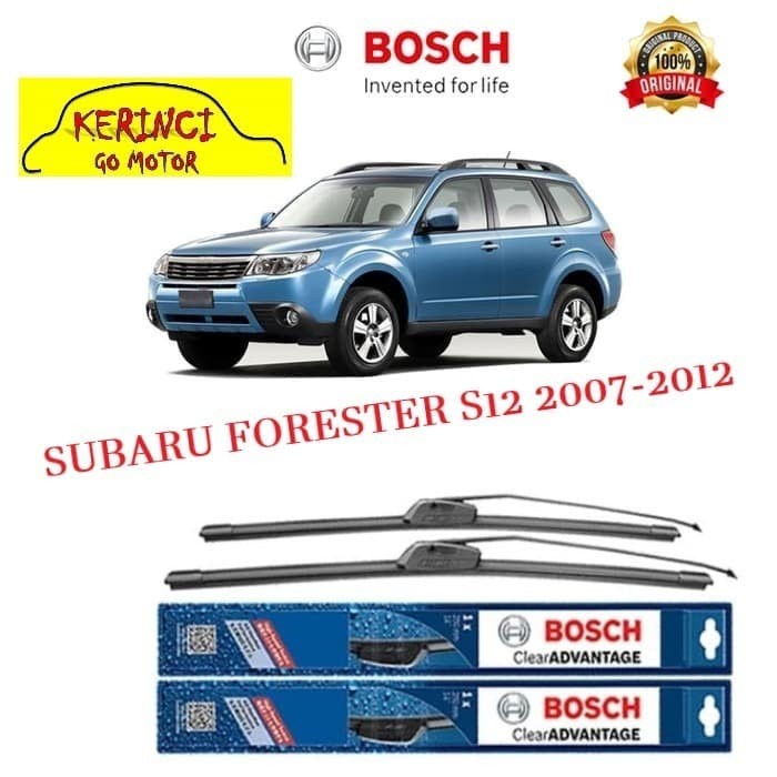 WIPER BOSCH CLEAR ADVANTAGE SUBARU FORESTER S12 2007-2012 24&quot; &amp; 18&quot;