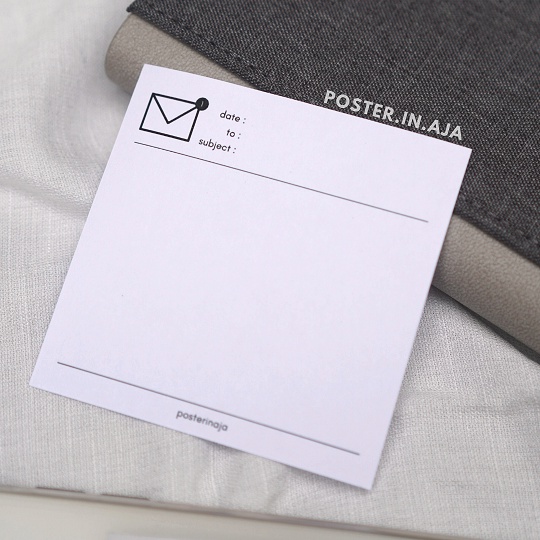 

Notes "Email" Kertas Notepad Note Catatan Unik Lucu Aesthetic Reminder Mini Memopad