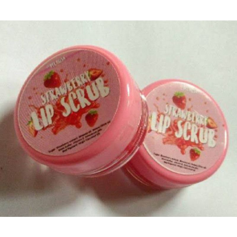 LIP SCRUB Strawberry (BELI 5 FREE 1)