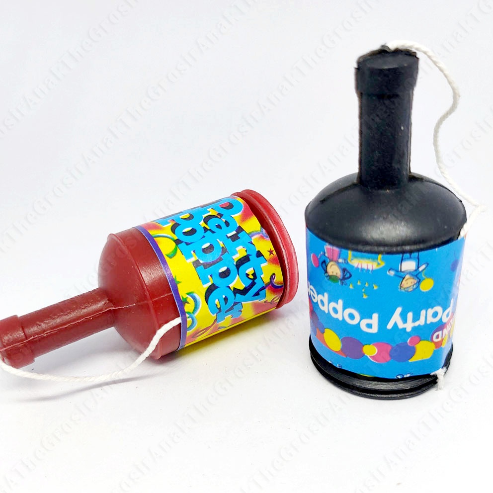 MURAH!!! PARTY POPPER 2IN1 MINI CONFETTI PESTA ULTAH