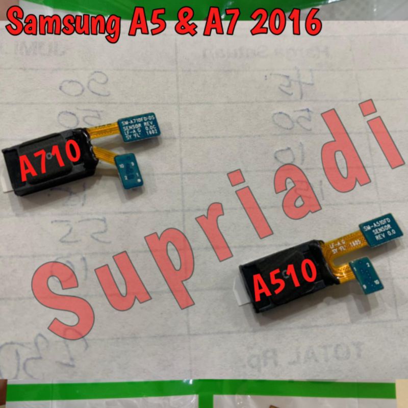 FLEXIBLE SPEAKER SENSOR SAMSUNG A710 A710F A7 2016 A510 A5 2016 ORIGINAL
