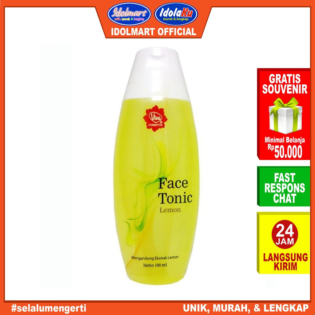 IDOLAKU Viva Face Tonic Lemon 100ml