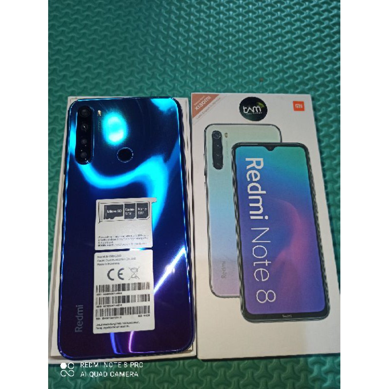 Redmi note 8 4/64 bekas