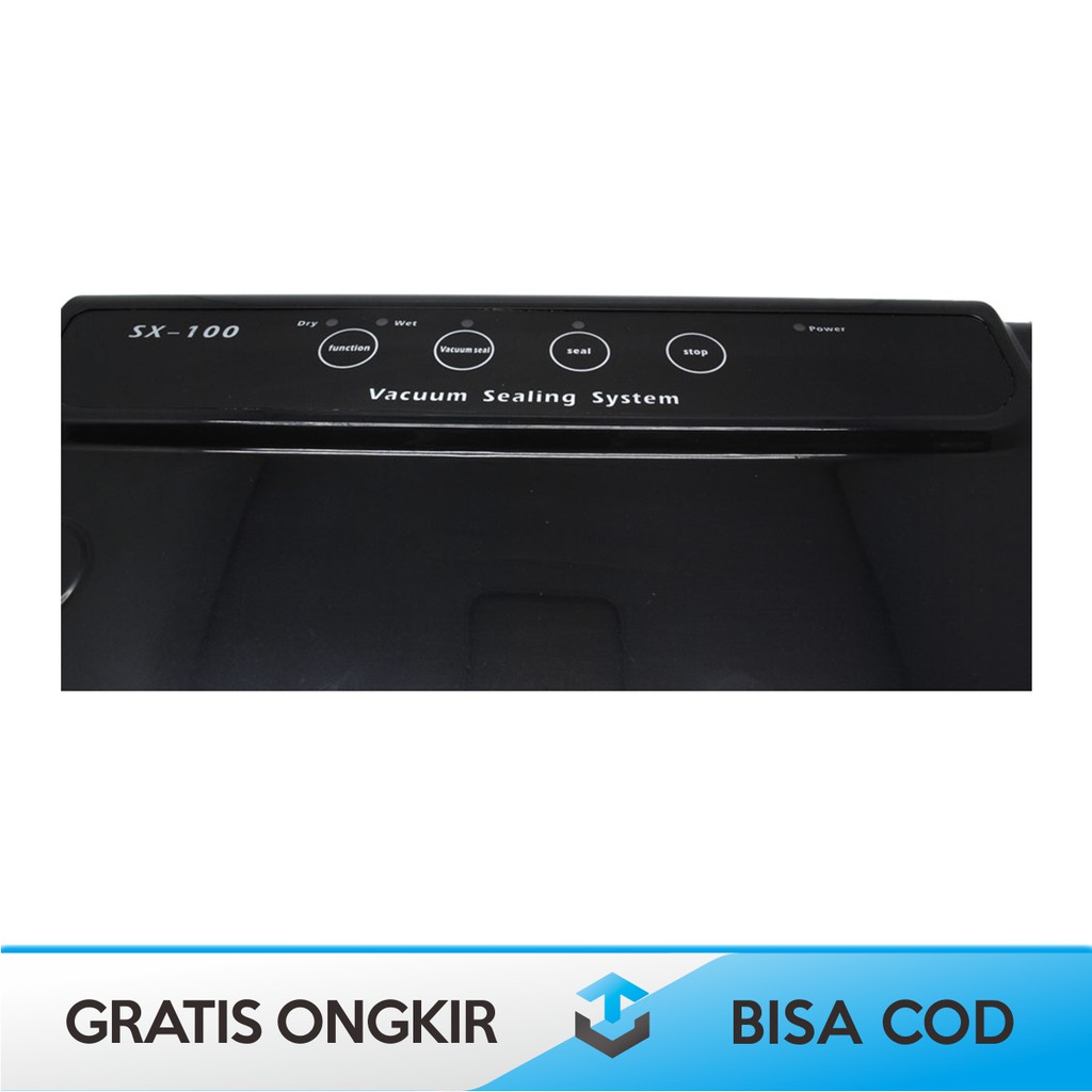 VACUUM SEALER MAKANAN BASAH DAN KERING PLASTIK ORIGINAL TINTON LIFE SX-100 - POMPA VACUUM SEALER