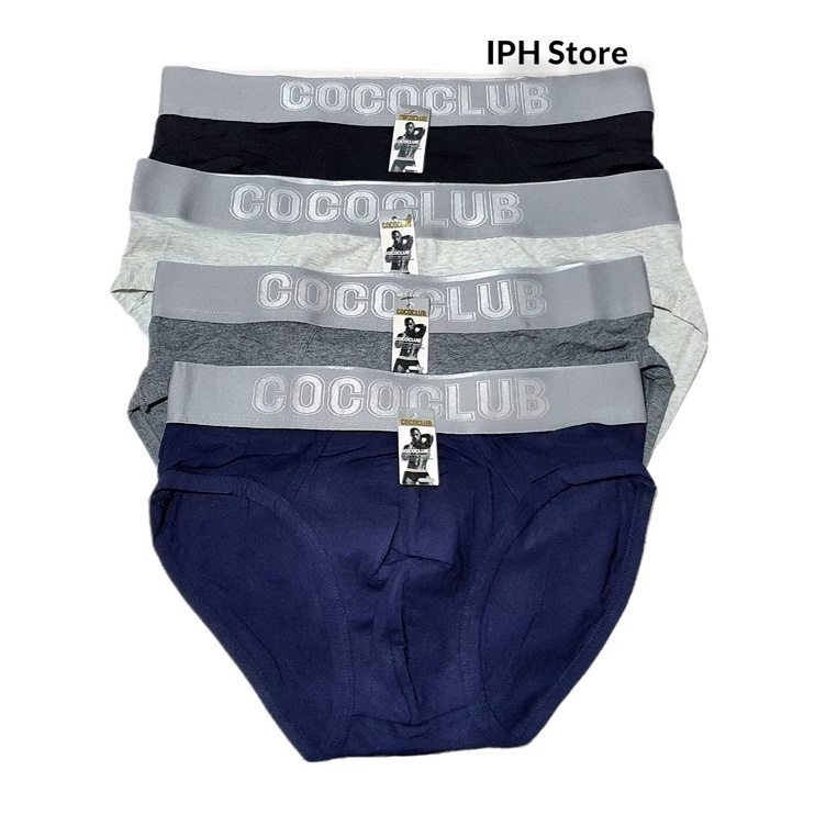 Celana Dalam / Underwear Pria Coco Club 5331 (1 Box isi 2 Pieces, Bahan 100% Cotton)