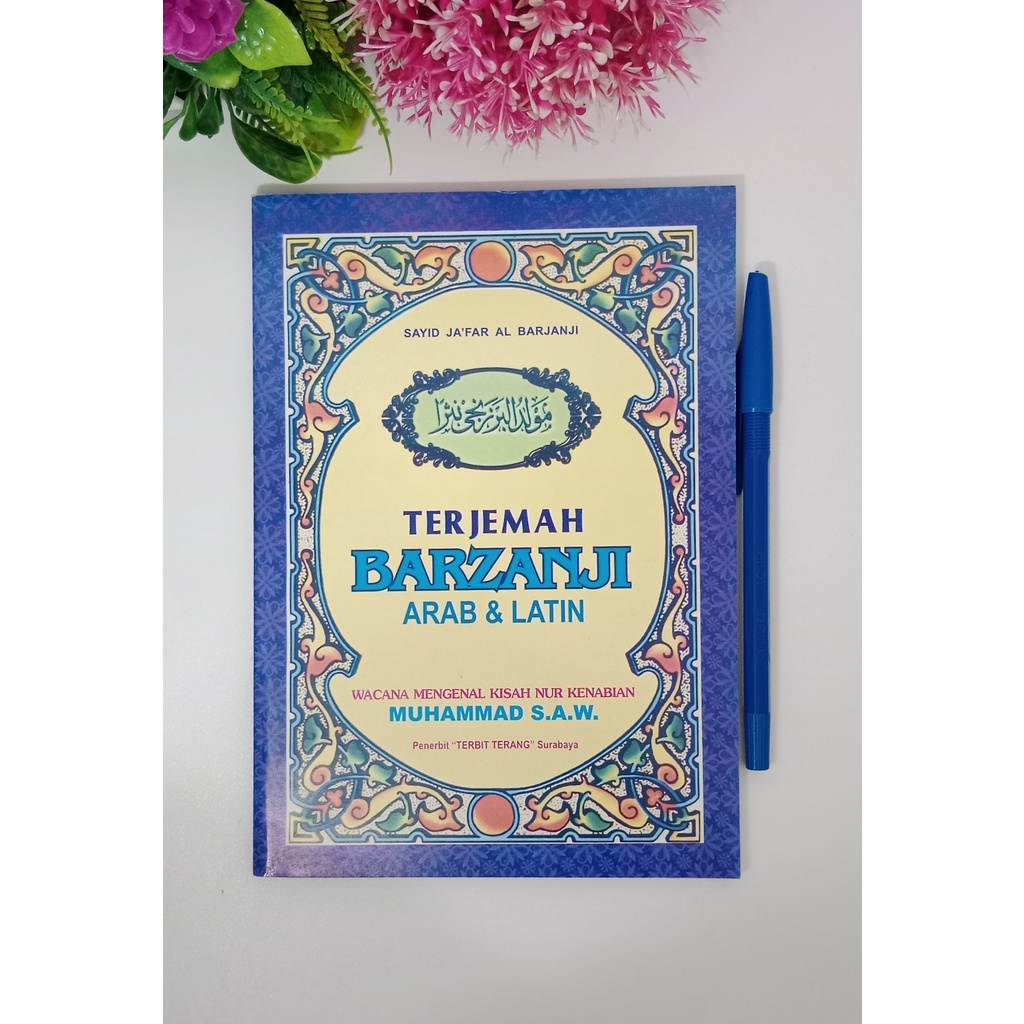 Jual Kitab Maulid Al Barzanji Arab Latin Terjemah Terbit Terang