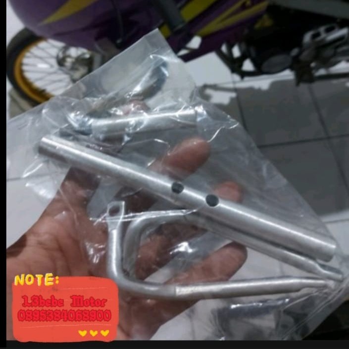 Breket Ninja R dan RR untuk mc28 alumunium