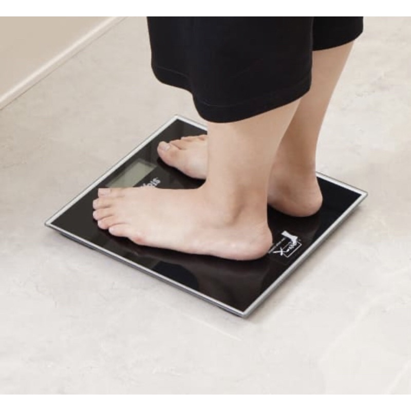 KRIS TIMBANGAN BADAN DIGITAL EB9460 PUTIH&amp;HITAM/ACE ELECTRONIC PERSONAL SCALE WHITE/ACE TIMBANGAN BADAN DIGITAL