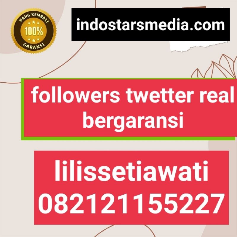 followers Twitter no drop bergaransi