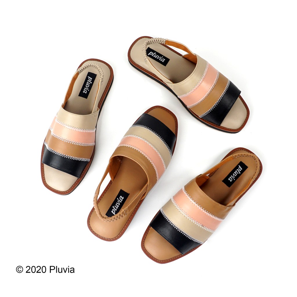 Pluvia EMILY Sandal  Tali  Wanita Shopee Indonesia