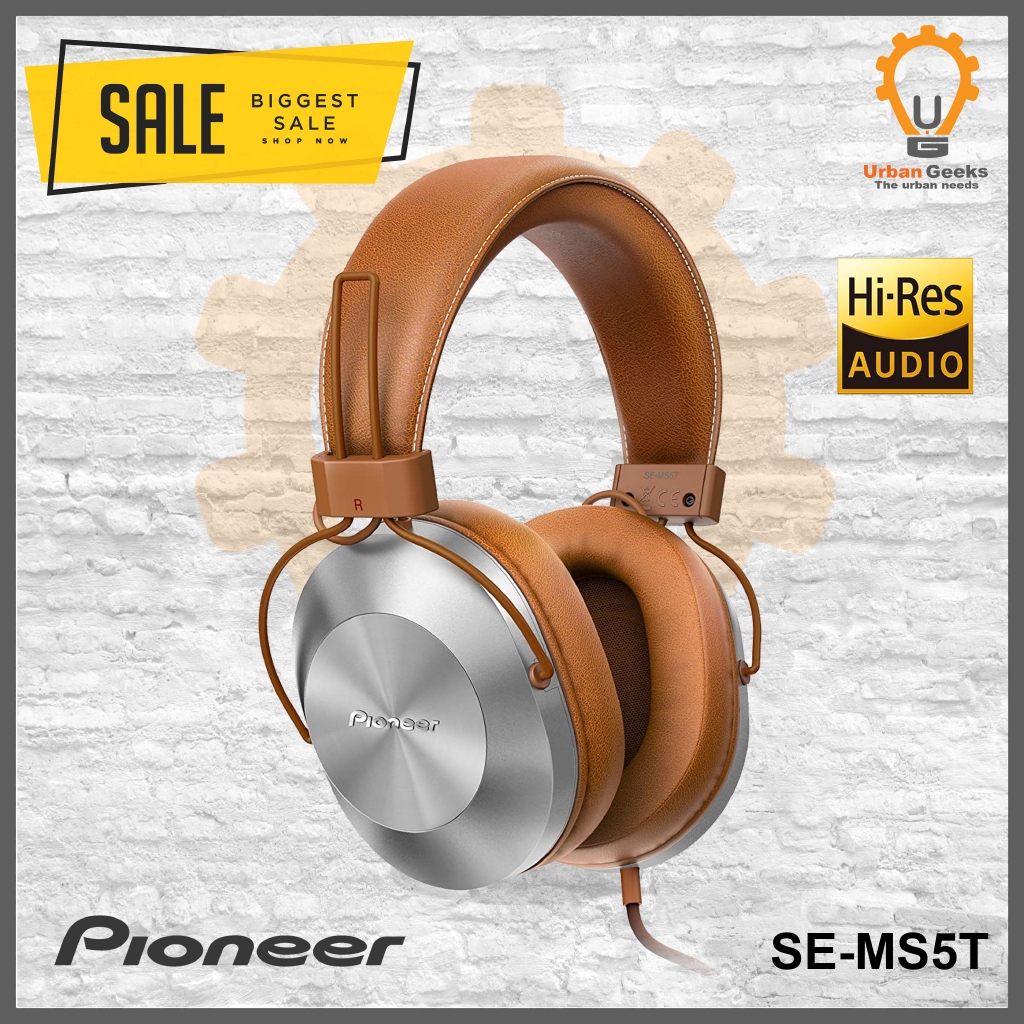 Pioneer High Res Over Ear Headphone SE-MS5T