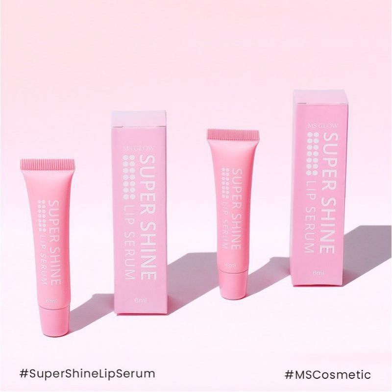 LIP SERUM MS GLOW ORIGINAL - SUPER SHINE LIP SERUM MS GLOW SERUM BIBIR