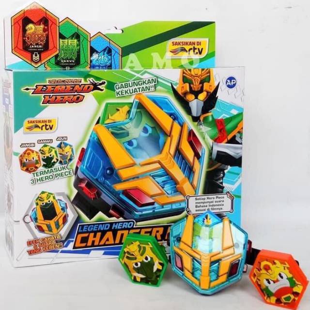 Mainan anak changer DX JUMBO legend hero