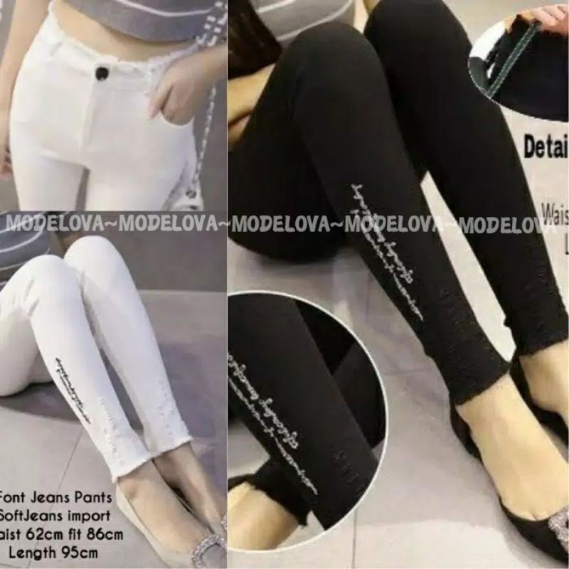 MDLV ~ 918 SOFTJEANS // CELANA JEANS IMPORT // FASHION WANITA IMPORT