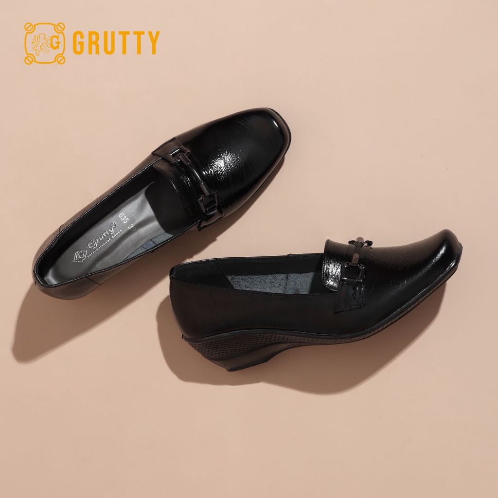 Sepatu wanita wedges sepatu wanita formal pantopel wanita Grutty Vinny