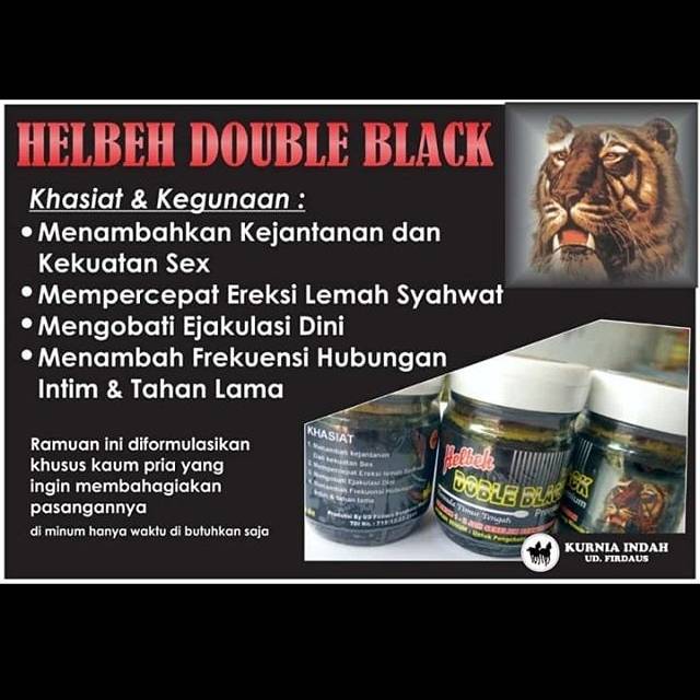 Helbeh double black (khusus Pria)