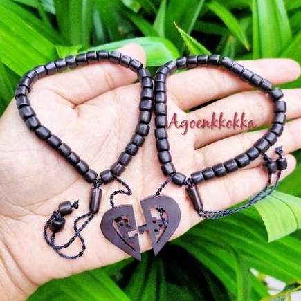 Gelang couple kunci hitam kokka kaukah kaokah