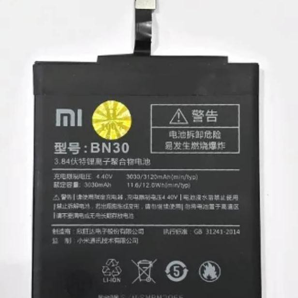1pics Batrei Xiaomi BN30 Redmi 4A Ori