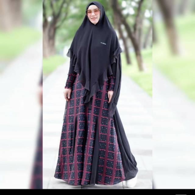 Gamis set yunia syari