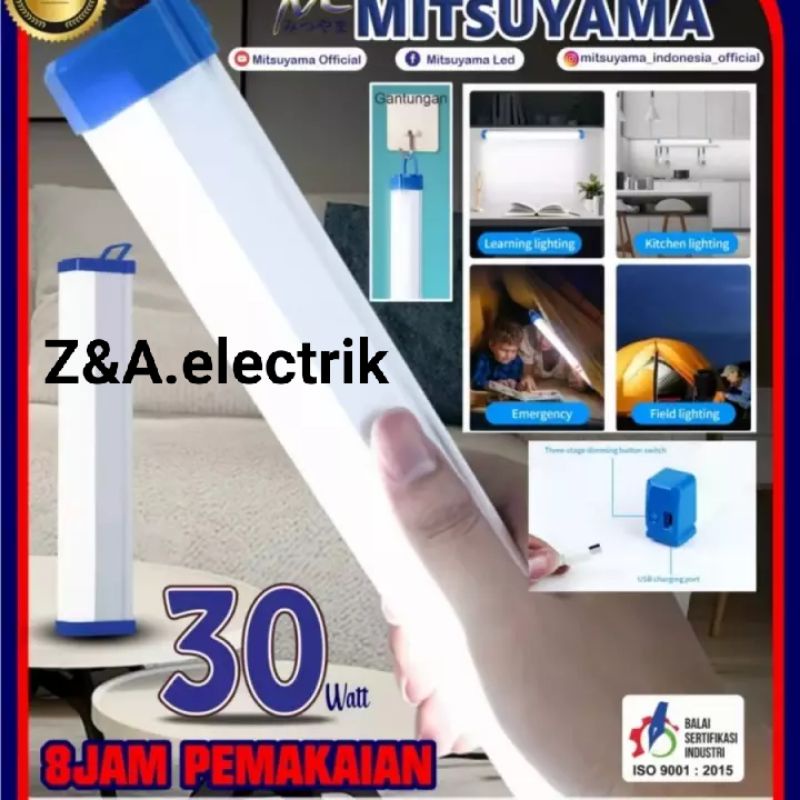 Lampu T5 Emergency 30w MS-E7630 Lampu Belajar MITSUYAMA