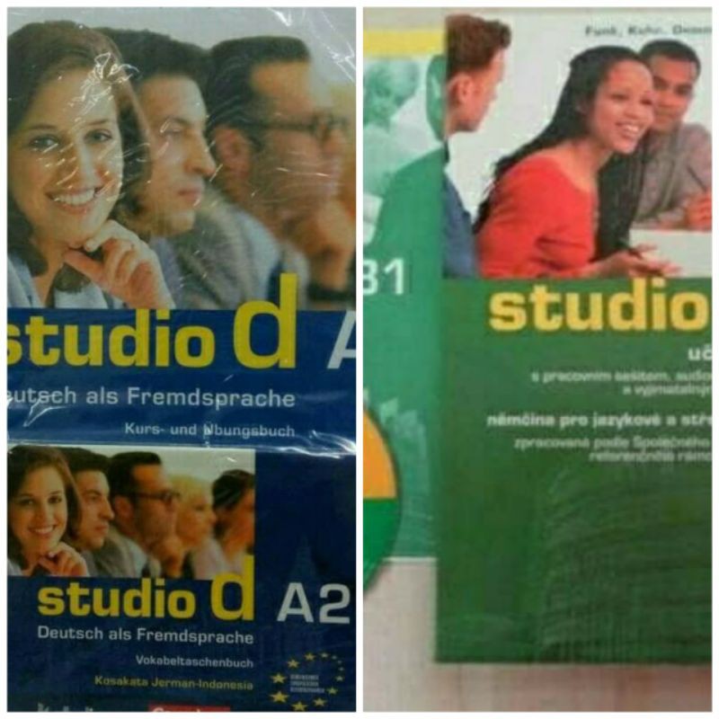 Paket Studio D A2 dan B1 Buku Belajar Bahasa Jerman
