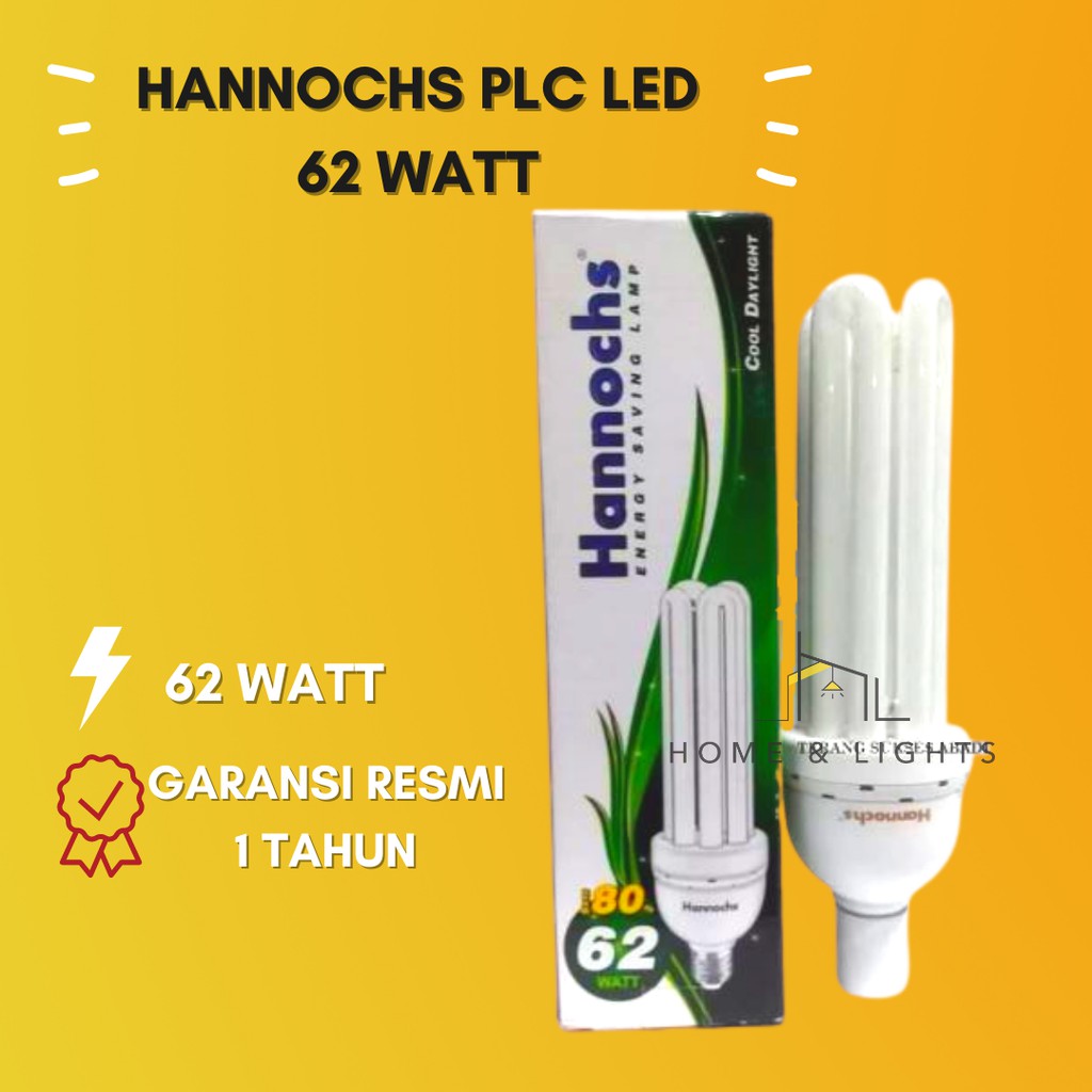 Lampu Hannochs PLC 4U ( Lampu Hemat Energi)