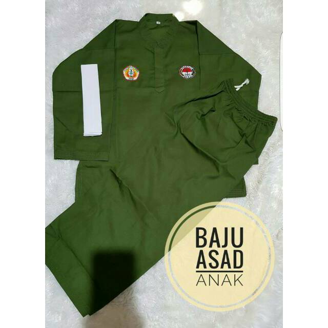 Baju seragam silat Persinas asad ANAK