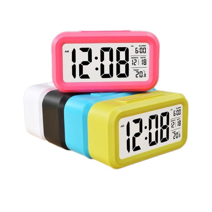 *COD* Jam LCD Digital Clock with Alarm / Jam Meja Pintar LCD / JP9901