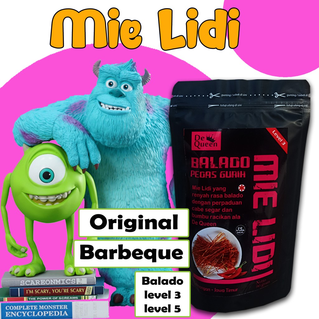 

Mie lidi kemasan 90 gram