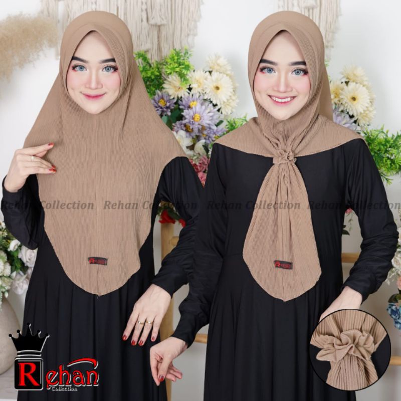 Jilbab Plisket Bergo
