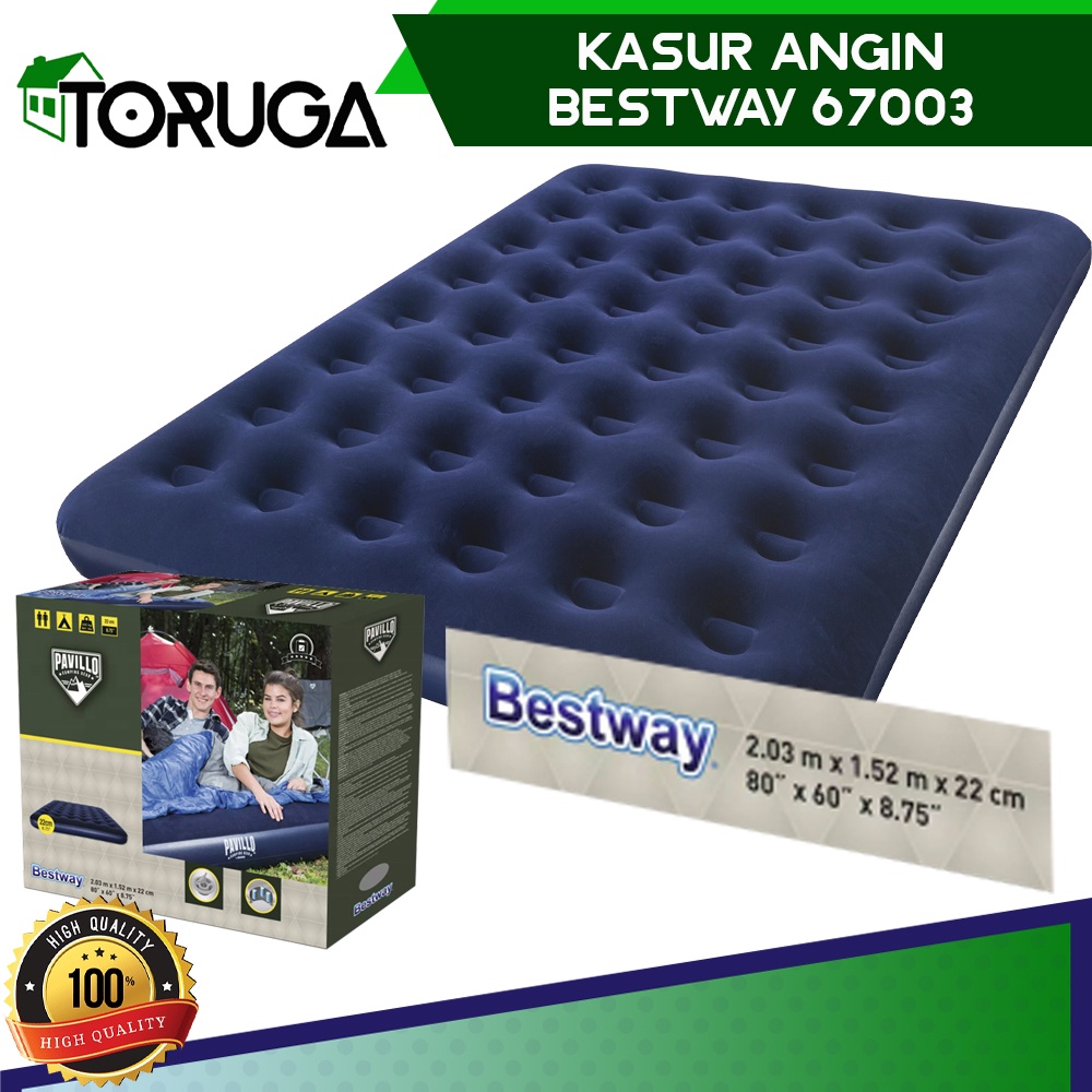 Bestway 67003 Matras Kasur Angin Karet Size Queen Tempat Tidur