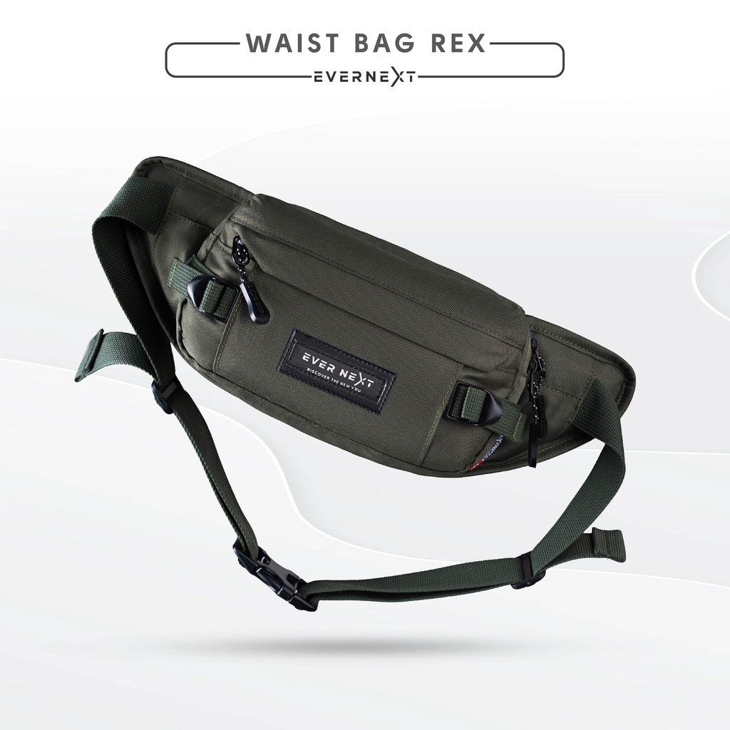 Tas Selempang Pria Vape REX Sling Bag Waistbag Dengan SLot Vape