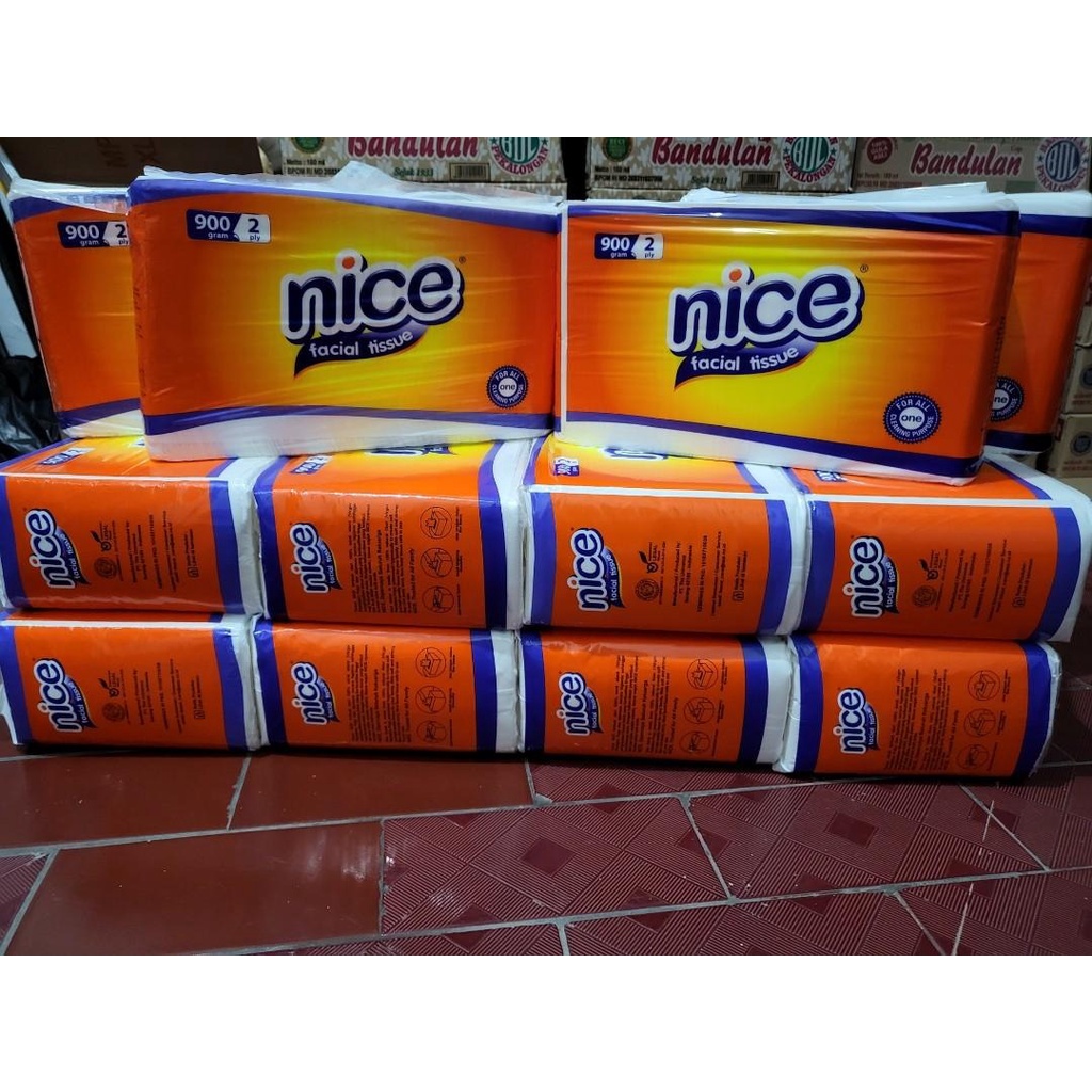 NICE FACIAL TISSUE 900 GRAM 2 PLY