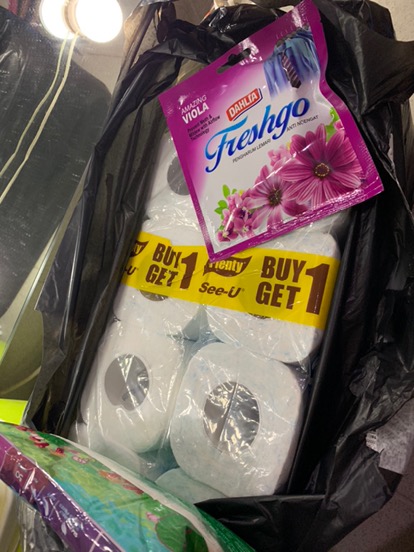 Plenty Bathroom Rolls Tissue Makro Mikro Flower [10 Roll/2 Ply] - Buy 1 Get 1