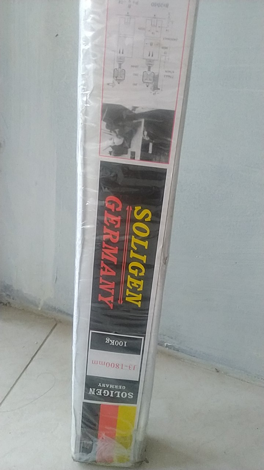 Rel Pintu Dorong / Kunci Pintu Geser J 3 Complit Soligen  Germany