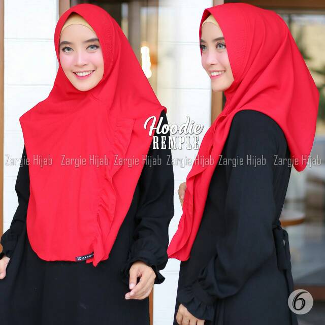 Hoodie Remple original Zargie Hijab