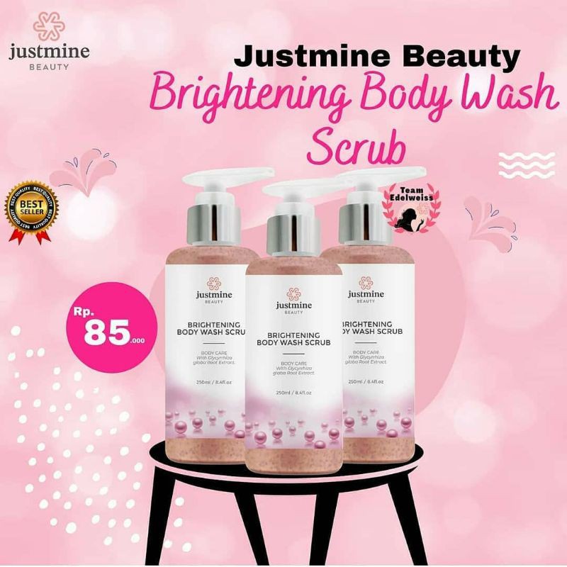 Jual Brightening Body Wash Scrub 250 Ml | Shopee Indonesia