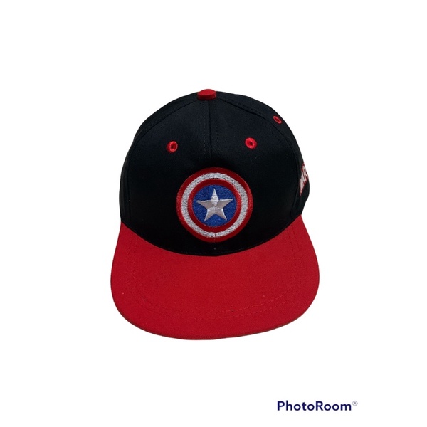 TOPI SNAPBACK ANAK IMPORT CAPTAIN AMERIKA USIA 3-12 TAHUN