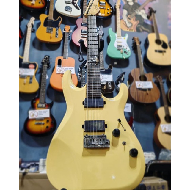 Gitar Lunaguitarworks Saska Boutique Indonesia Fishman Fluence Pickup