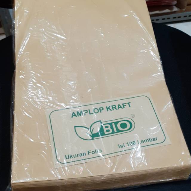 

Amplop Coklat Folio (F4)