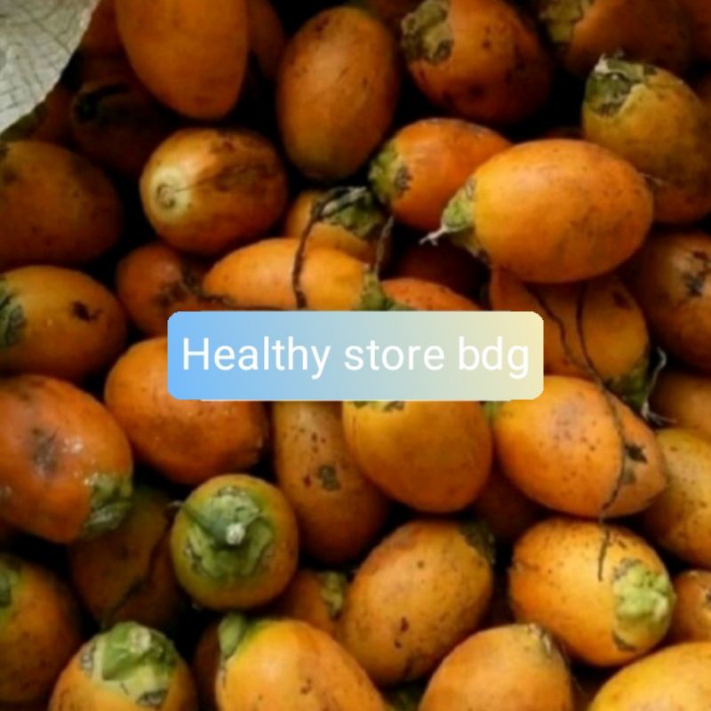 

Buah pinang tua segar kuning 500 gram