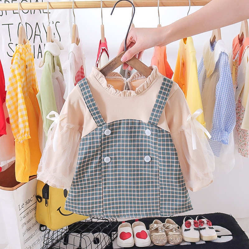 Juragan Junior [COD] Dress BELIN Anak Perempuan Import Size M-XXL