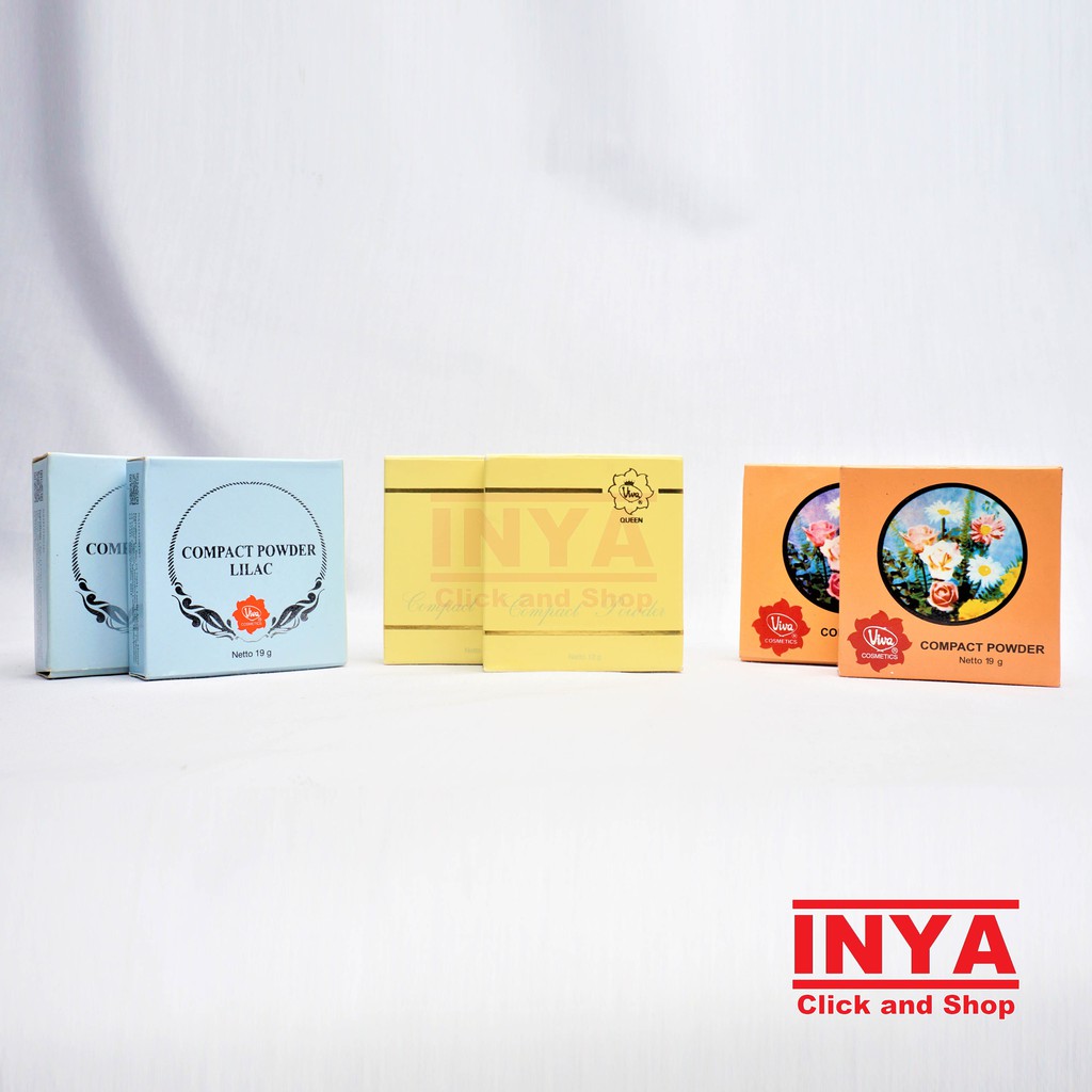 VIVA COSMETICS KUNING LANGSAT COMPACT POWDER 19gr - BEDAK PADAT