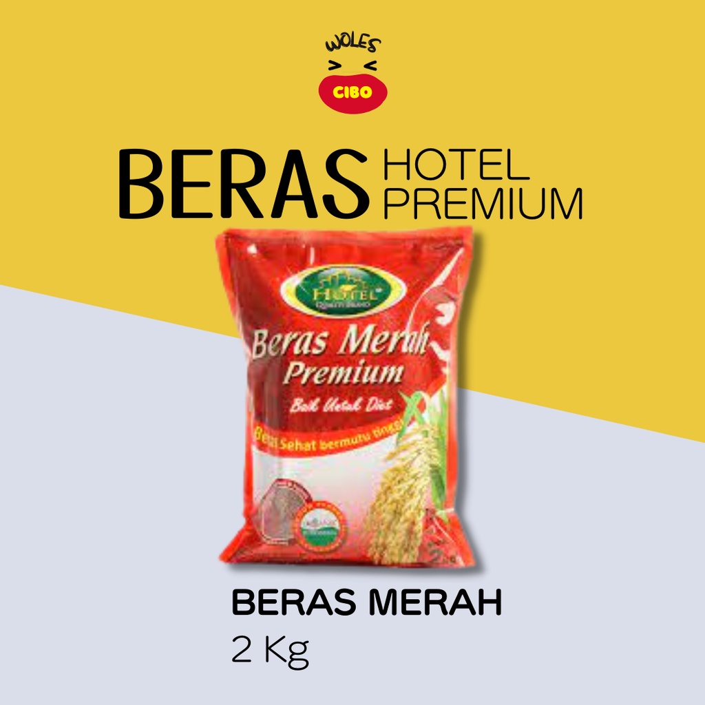

HOTEL Beras Organik Merah Premium Rice 2Kg Murah Diabetes Diet
