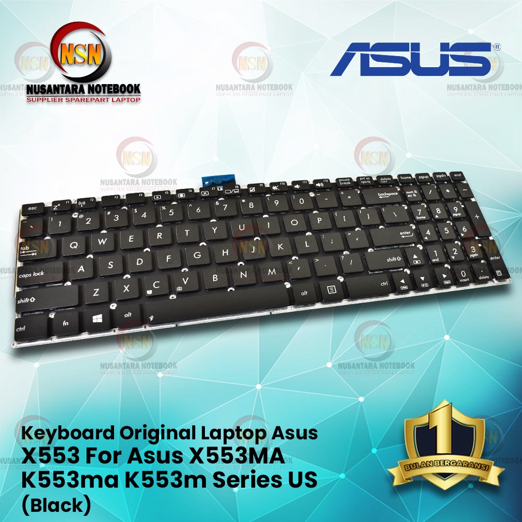 Keyboard Laptop Asus X553 For Asus X553MA K553ma K553m Black Series US