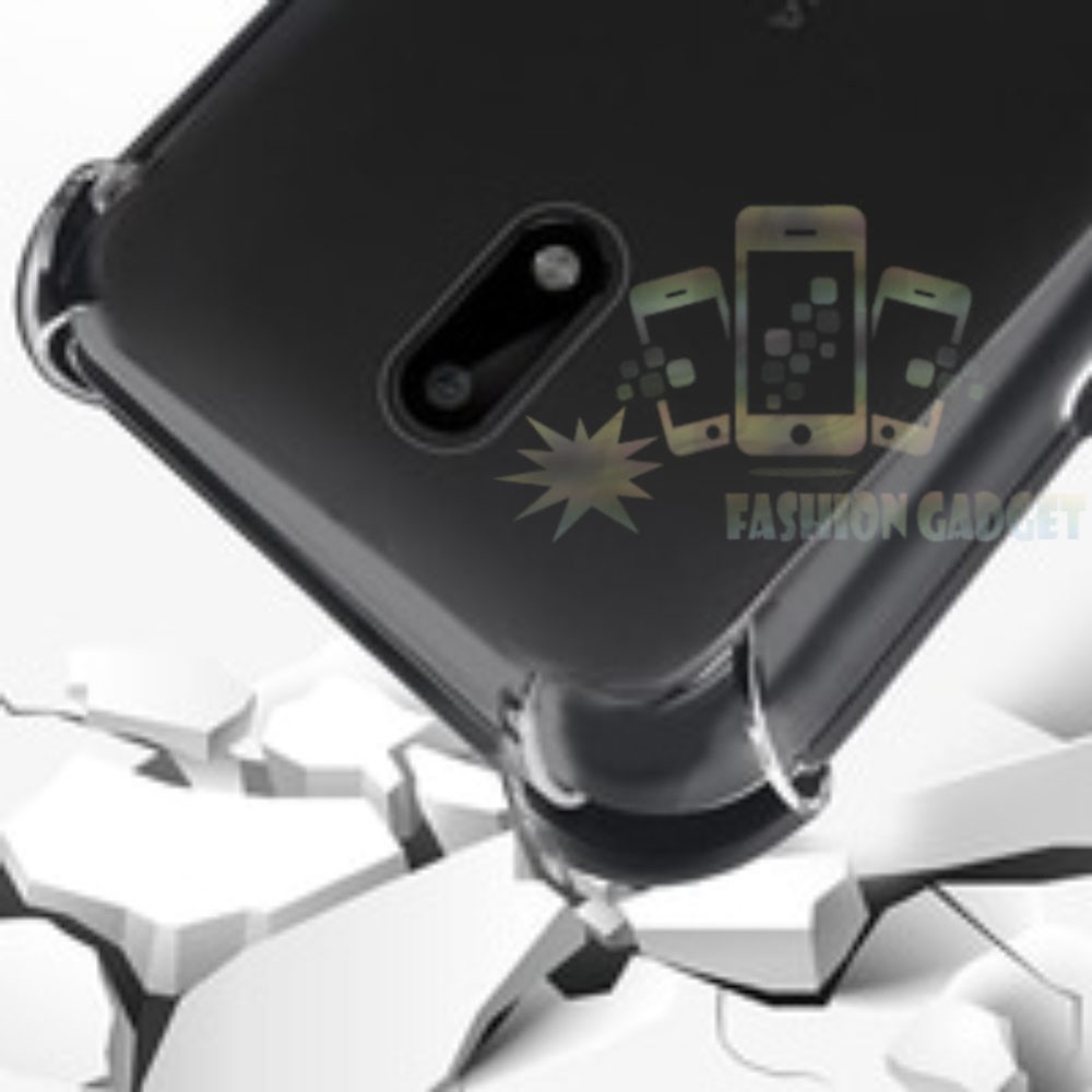 SILIKON KESING LUMNIA ACRYLIC Anticrack Case HP Anti Crack Casing Huawei Nova 2 /Y541 Y5/Nokia 5 Oppo A1k Realme C2 Sarung kondom Pelindung Handphone