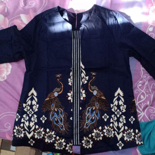 Blouse Batik Wanita Double Layer Kode 242